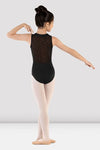 Mirella M495C Front Zip and Lace Leotard